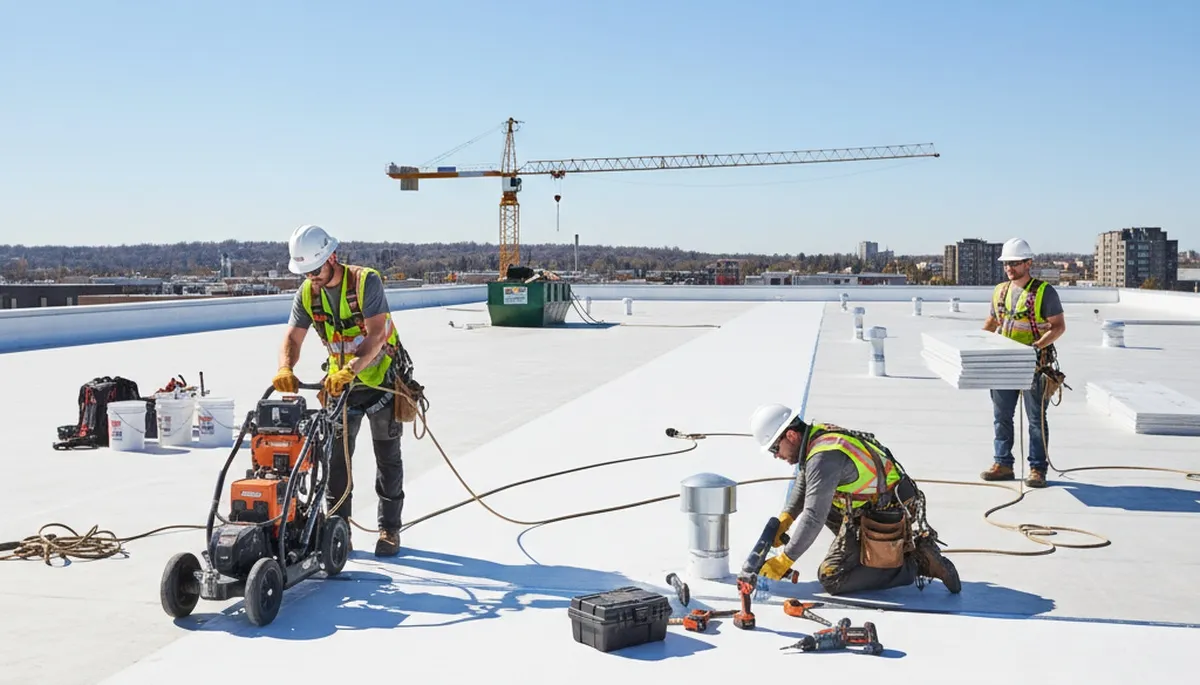 Commercial roofing in Tampa, FL for businesses needing durable storm-resistant protection
