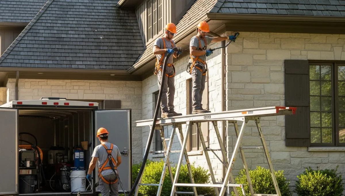 Tampa, FL gutter cleaning for siding homes, preventing overflow and water damage