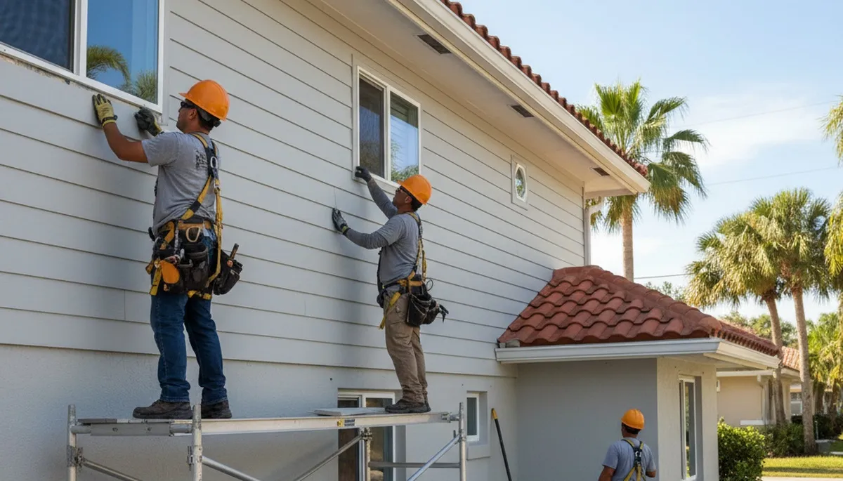 Tampa, FL vinyl siding installation by a professional siding contractor